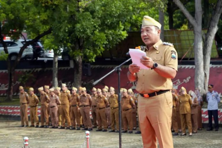 Wabup Lampung Selatan Pimpin Apel Perdana, Tekankan Sinergi dan Kinerja Optimal