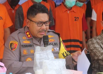 Polres Lampung Selatan Gagalkan Penyelundupan 2,5 Kg Sabu di Pelabuhan Bakauheni