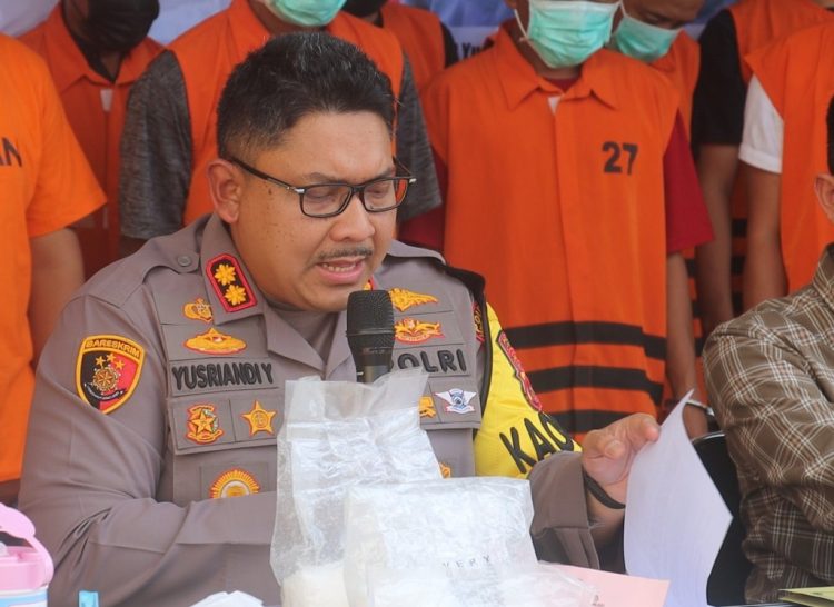 Polres Lampung Selatan Gagalkan Penyelundupan 2,5 Kg Sabu di Pelabuhan Bakauheni