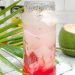 Es Kelapa Muda dengan Sirup Cocopandan yang Segar