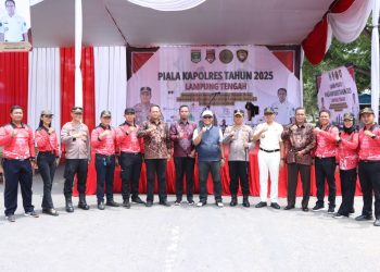 Piala Kapolres 2025 Resmi Dibuka, Tegaskan Pentingnya Pembentukan Karakter Pelajar Lampung Tengah