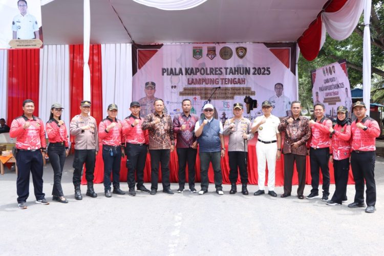 Piala Kapolres 2025 Resmi Dibuka, Tegaskan Pentingnya Pembentukan Karakter Pelajar Lampung Tengah