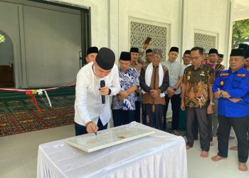 Resmikan Masjid Al-Muttaqin, Bupati Dendi: Tempat Suci Ini Harus Dijaga dan Dimanfaatkan