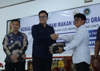 Lampung Jadi Saksi Peluncuran Program Makan Bergizi Gratis untuk Generasi Emas