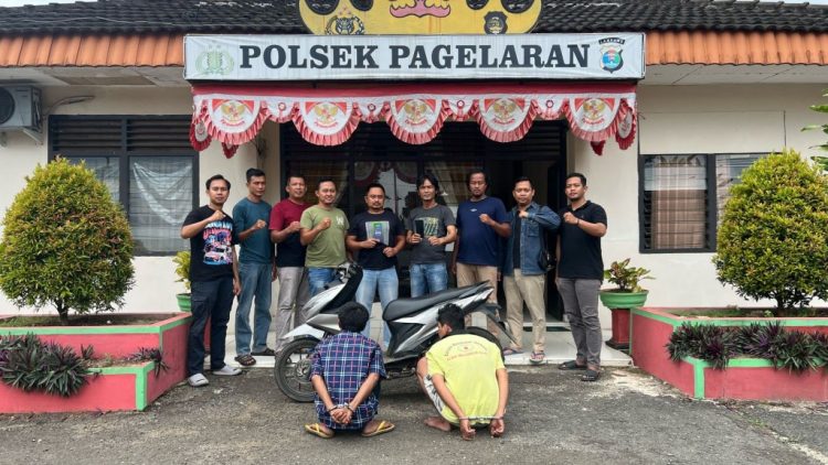 Terlibat Kasus Pencurian, Dua Pelaku Ditangkap di Pringsewu