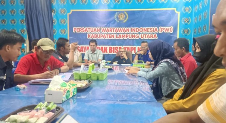 Literasi Media Pilar Utama: PWI Lampung Utara Gencarkan Edukasi di Momen HPN 2025