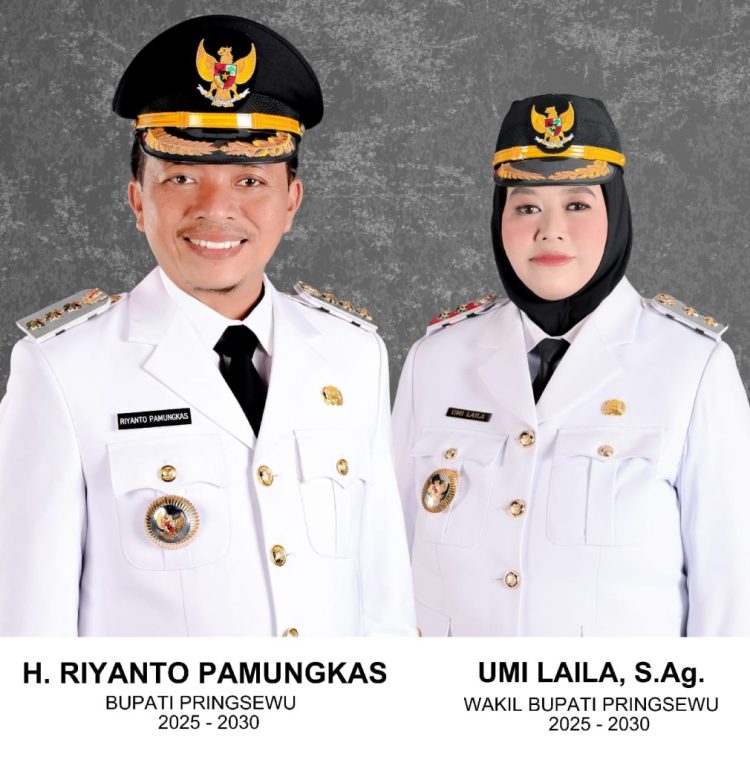 Riyanto Pamungkas & Umi Laila Resmi Dilantik sebagai Bupati & Wakil Bupati Pringsewu