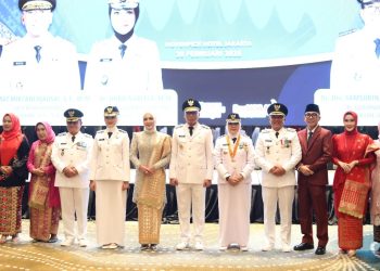 Bupati dan Wakil Bupati Lampung Tengah Resmi Dilantik, Siap Wujudkan Lampung Maju