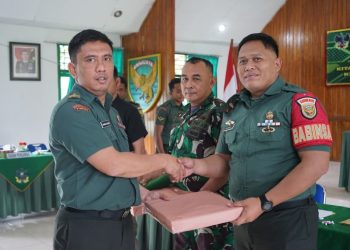 Dandim 0422/LB Diwakili Mayor Inf Suroto Pimpin Rapat Anggota Tahunan Primkop Kartika 2025