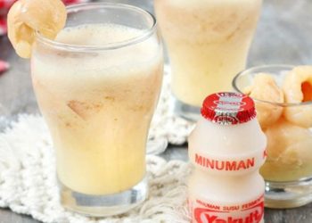Cara Membuat Es Yakult Lemon Segar dan Mudah