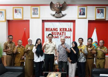 Bupati Lampung Selatan Terima Audiensi Mitra Tangguh Paluma Nusantara, Bahas Sinergi Mitigasi Bencana