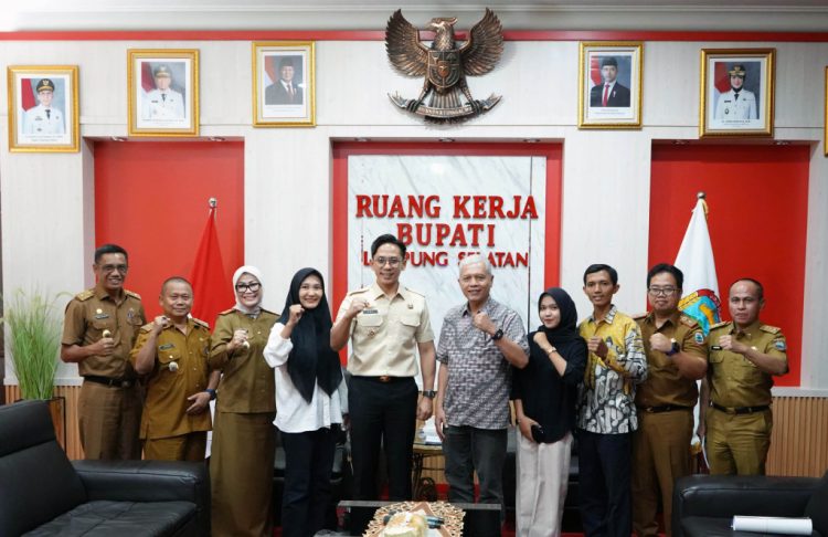Bupati Lampung Selatan Terima Audiensi Mitra Tangguh Paluma Nusantara, Bahas Sinergi Mitigasi Bencana
