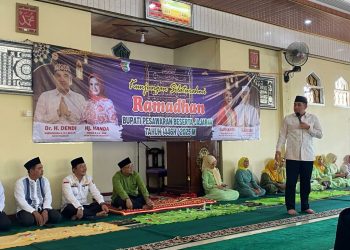 Bupati Pesawaran Dendi Ramadhona Gelar Silaturahmi Ramadan 1446 H di Kecamatan Kedondong