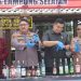 Polres Lampung Selatan Musnahkan Ratusan Botol Miras Jelang Ramadhan, Pastikan Lingkungan Kondusif
