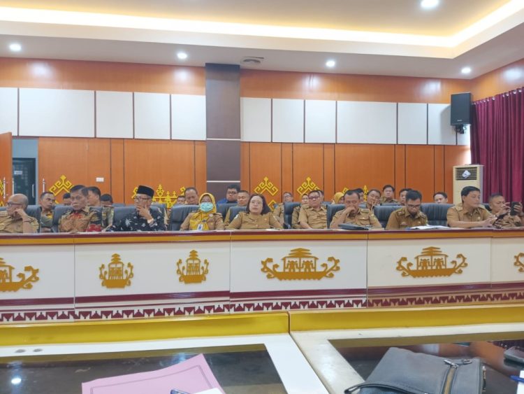 Pemkab Tanggamus Gelar Rapat Koordinasi Jelang Pisah Sambut Bupati