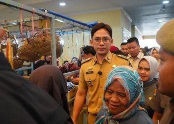 Pastikan Harga Stabil, Bupati Lampung Selatan Inspeksi Pasar Natar