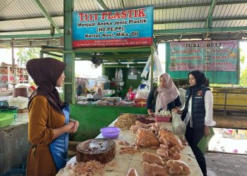 Satgas Pangan Polda Lampung Sidak Pasar, Pastikan Stok dan Harga Bahan Pokok Stabil di Awal Ramadan