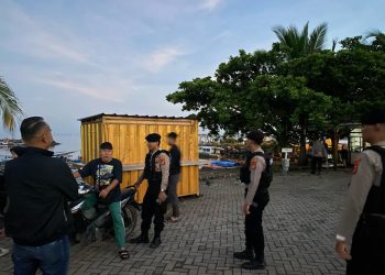 Polres Lampung Selatan Intensifkan Patroli Subuh, Cegah Remaja Bermain Petasan di Dermaga Bom