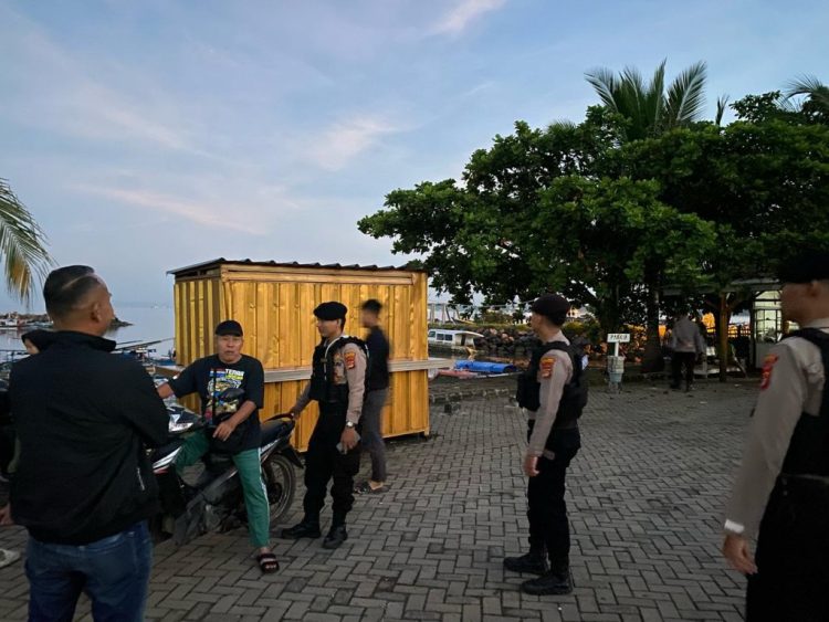 Polres Lampung Selatan Intensifkan Patroli Subuh, Cegah Remaja Bermain Petasan di Dermaga Bom