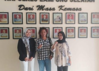 Hadir di Polres Lamsel, Rudi Suhaimi Hormati Proses Hukum Kasus UU ITE