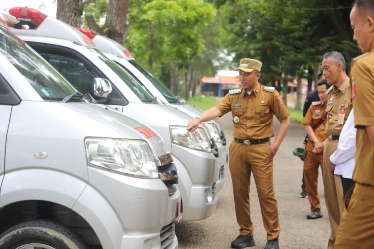 Pastikan Kelancaran Arus Mudik, Pemkab Lampung Barat Siagakan Puluhan Ambulans
