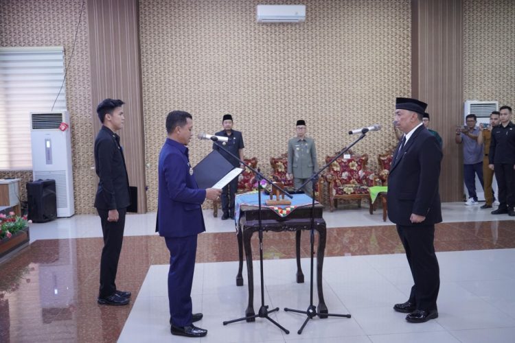 Andi Purwanto Resmi Dilantik sebagai Pj Sekda Pringsewu, Bupati Tekankan Profesionalisme