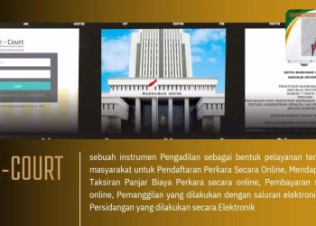 Pengadilan Agama Gedong Tataan Sosialisasikan E-Court dan Inovasi Layanan Berperkara