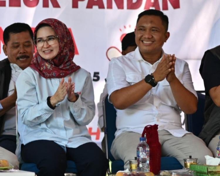 Nanda Indira – Antonius M. Ali Siap Mengabdi untuk Kemajuan Pesawaran