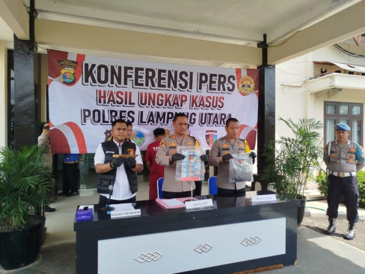 Polres Lampung Utara Tangkap Pelaku Pungli di Jalinsum, Satu Buron