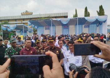 Jelang Idul Fitri, Kejari Lampung Utara Gelar Pasar Murah untuk Masyarakat