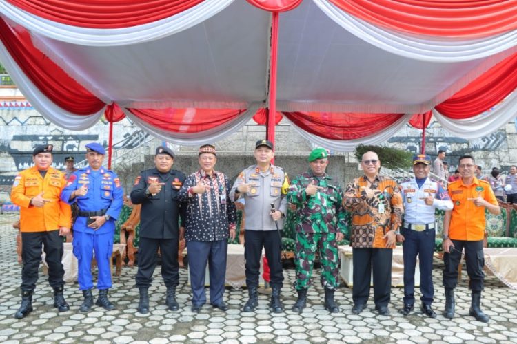 Polres Tanggamus Siap Amankan Mudik Lebaran, Gelar Apel Operasi Ketupat Krakatau 2025