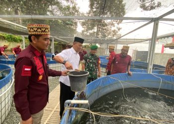 Safari Ramadan di Lapas Kalianda: Kakanwil Ditjenpas Pimpin Pemusnahan Barang Terlarang dan Panen Ikan Patin
