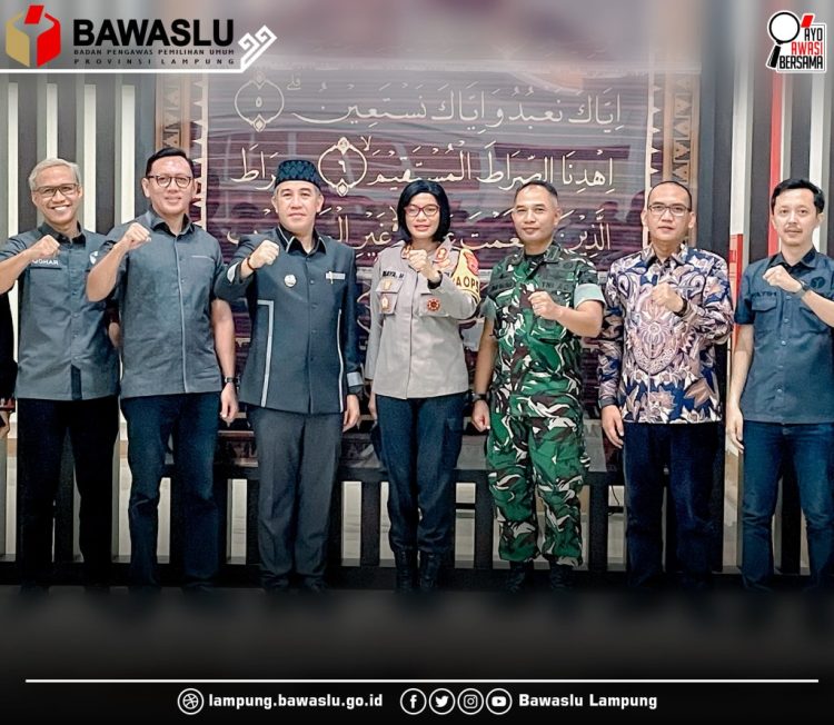 Dukung Pengawasan PSU, Bawaslu Pesawaran dan Pemkab Resmi Teken NPHD