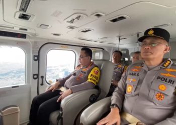 Kapolri Tinjau Jalur Mudik Via Udara, Pastikan Kelancaran di Tol Jakarta-Cikampek