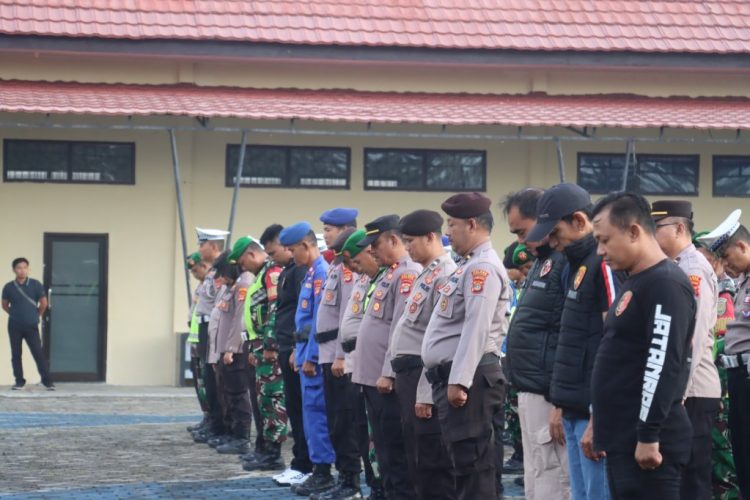 Patroli Gabungan di Lampung Selatan Amankan Malam Takbir