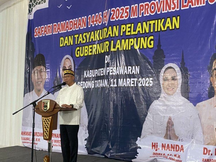 Gubernur Lampung Salurkan Bantuan dalam Safari Ramadan di Pesawaran, Perkuat Silaturahmi dan Perekonomian Daerah