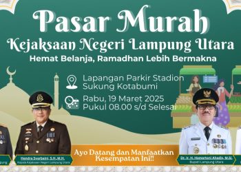 Pasar Murah Kejaksaan Negeri Lampung Utara: Warga Bisa Belanja Hemat Sambut Ramadhan