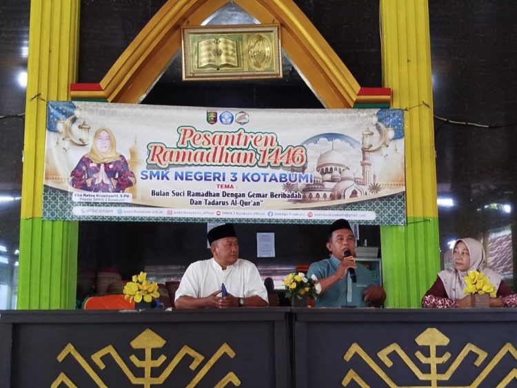 SMKN 3 Kotabumi Gelar Pesantren Ramadhan 1446 H: Wujudkan Pelajar Berakhlak Mulia