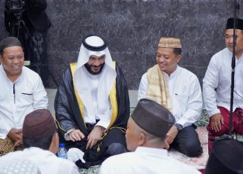 Bupati Pringsewu Gelar Buka Puasa dan Tarawih Bersama Syeikh Abdurrachman Al-Ausy, Doakan Keberkahan untuk Daerah