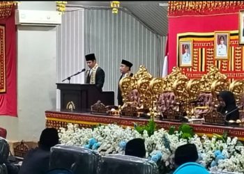 DPRD Lampung Selatan Gelar Rapat Paripurna, Bupati Radytio Egi Pratama Sampaikan Visi dan Misi 2025-2030