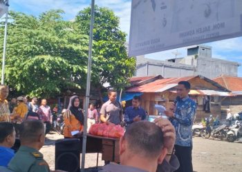 Pasar Murah Bersubsidi di Kota Agung, Warga Sambut Antusias