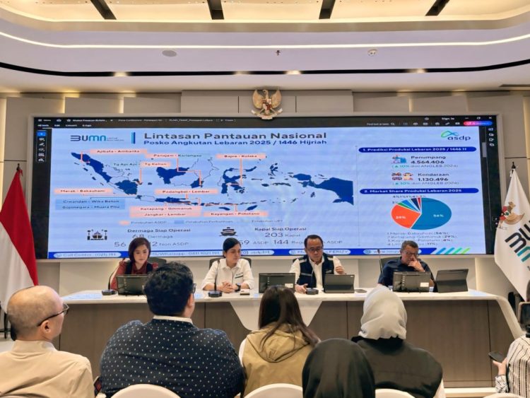 ASDP Terapkan Diskon Tarif Kendaraan Penumpang hingga 36% pada Layanan Express Merak-Bakauheni saat Arus Mudik Lebaran 2025