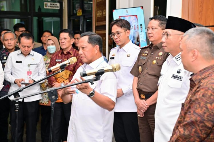 Mendagri dan Menhub Gelar Rakor Kesiapan Mudik Lebaran 2025 di Lampung