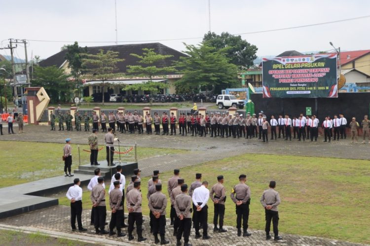 Polres Pringsewu Kerahkan 200 Personel Gabungan untuk Amankan Arus Mudik Lebaran 2025