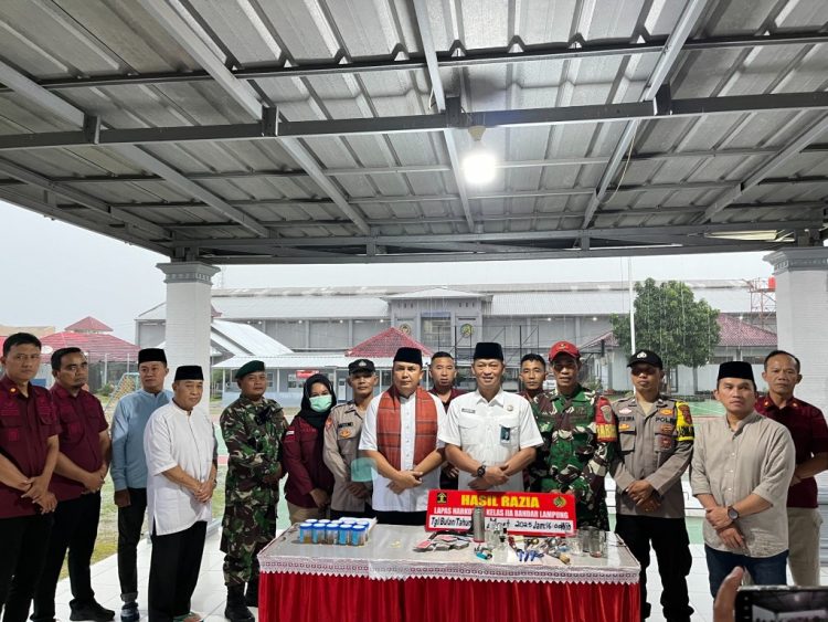 Lapas Narkotika Kelas IIA Bandar Lampung Gelar Razia, Pastikan Keamanan dan Ketertiban di Bulan Ramadan