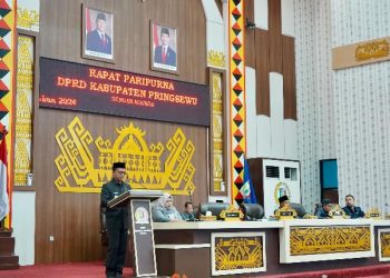 Bupati Pringsewu Minta OPD Tindaklanjuti Rekomendasi DPRD Secara Sistematis