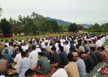 Wakil Bupati Lampung Barat Ajak Masyarakat Perkuat Kebersamaan di Hari Raya Idul Fitri 1446 H