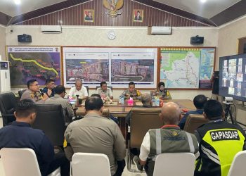 Antisipasi Puncak Arus Balik, Polres Lampung Selatan Perketat Pengamanan di Pelabuhan Bakauheni