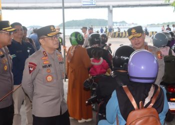 Polri Perketat Pengamanan Jalur Pemudik, Antisipasi Kemacetan Arus Balik di Pelabuhan Bakauheni