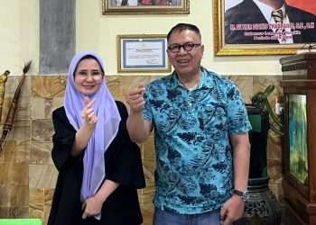 Nanda Indira Silaturahmi ke Alzier Dianis Thabranie, Minta Restu dan Wejangan